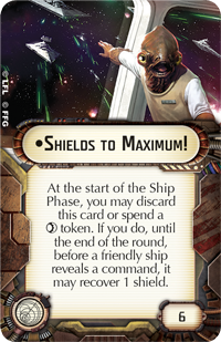 Shields to Maximum!